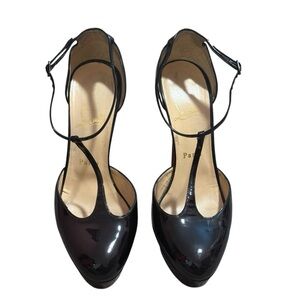 Black Patent Leather Women's Shoes
